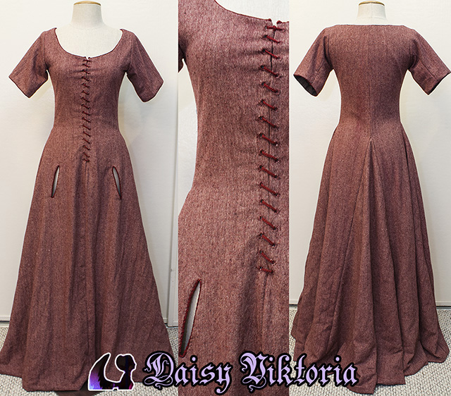 Pink Wool Kirtle – Faerie Queen Costuming
