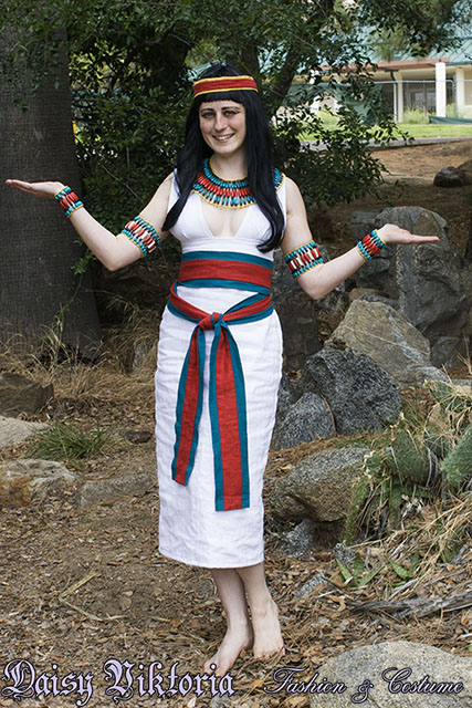 White Egyptian Sheath Dress – Faerie Queen Costuming