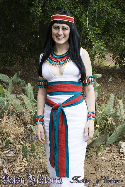 White Egyptian Sheath Dress – Faerie Queen Costuming