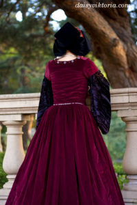 Red Tudor Gown – Faerie Queen Costuming
